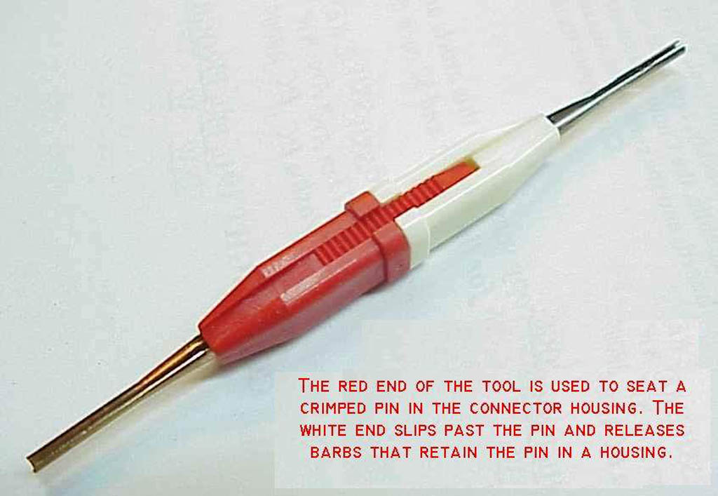 Electrical pin outlet removal tool